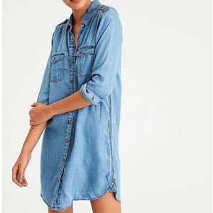 American Eagle Outfitters Denim Dress Medium